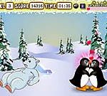 Chim cánh cụt hôn nhau