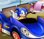 Game Sonic đua xe oto