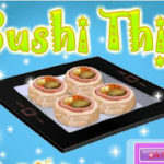 Game sushi nhân thịt