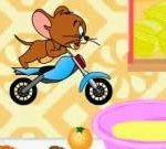 Game hoạt hình Jerry lái xe moto